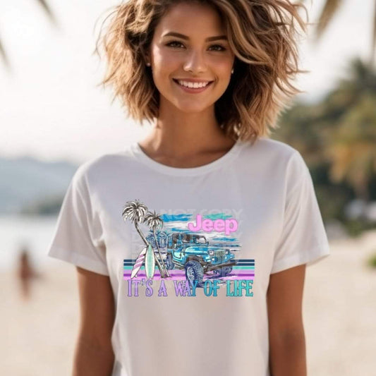 Jeep: It's a way of Life Summer Tee