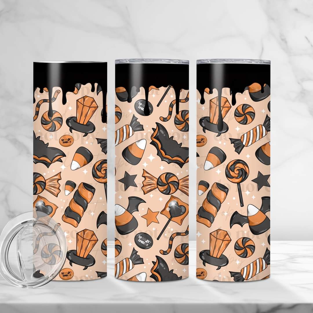 Halloween Candy tumbler