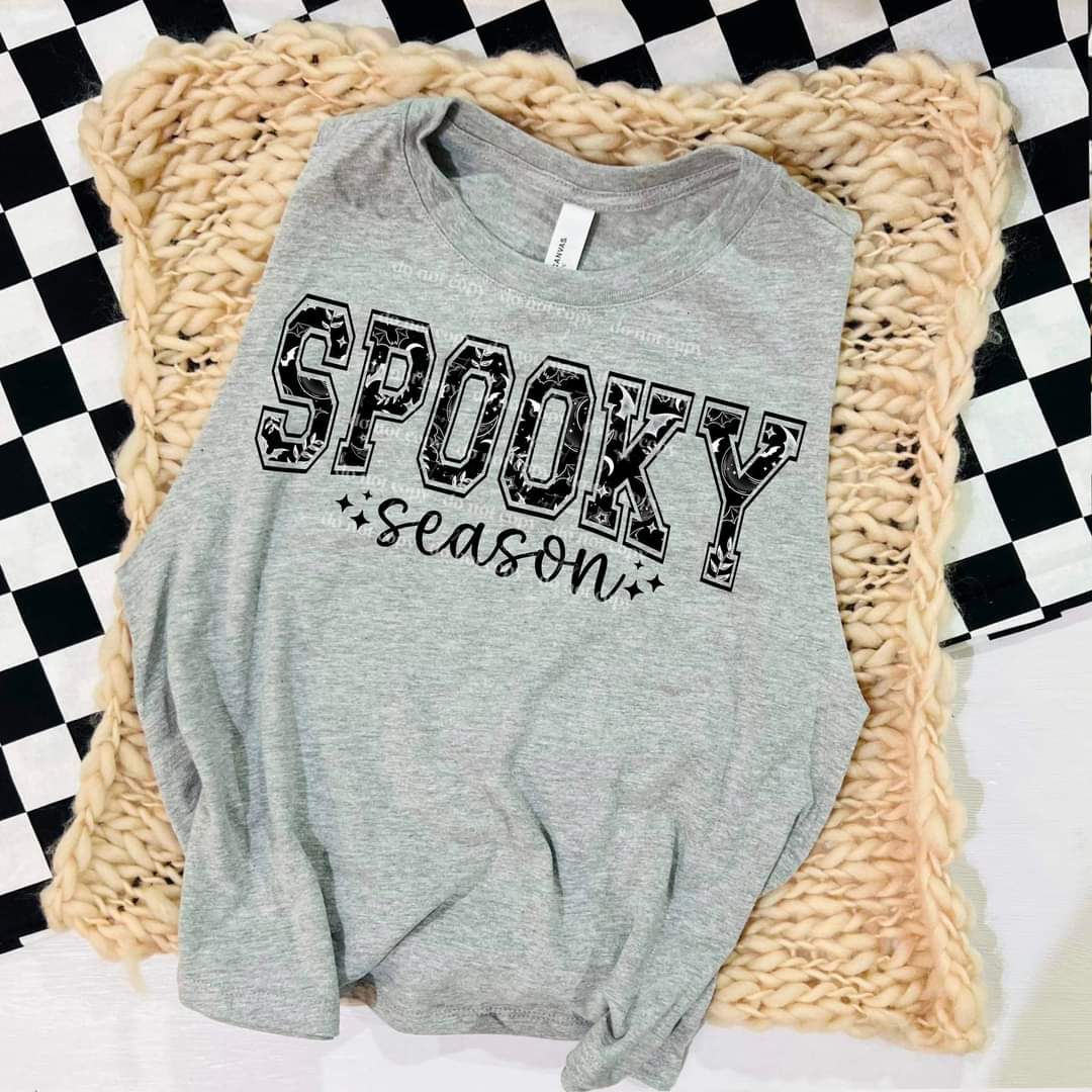 Spooky Season Distressed (Short-Sleeve) Tee