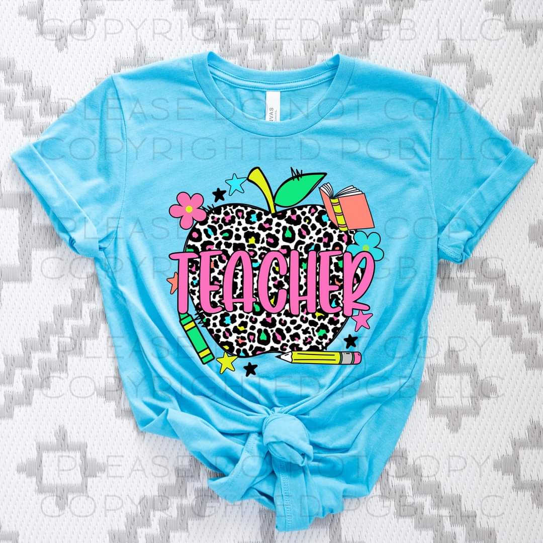 Teacher Apple Tee