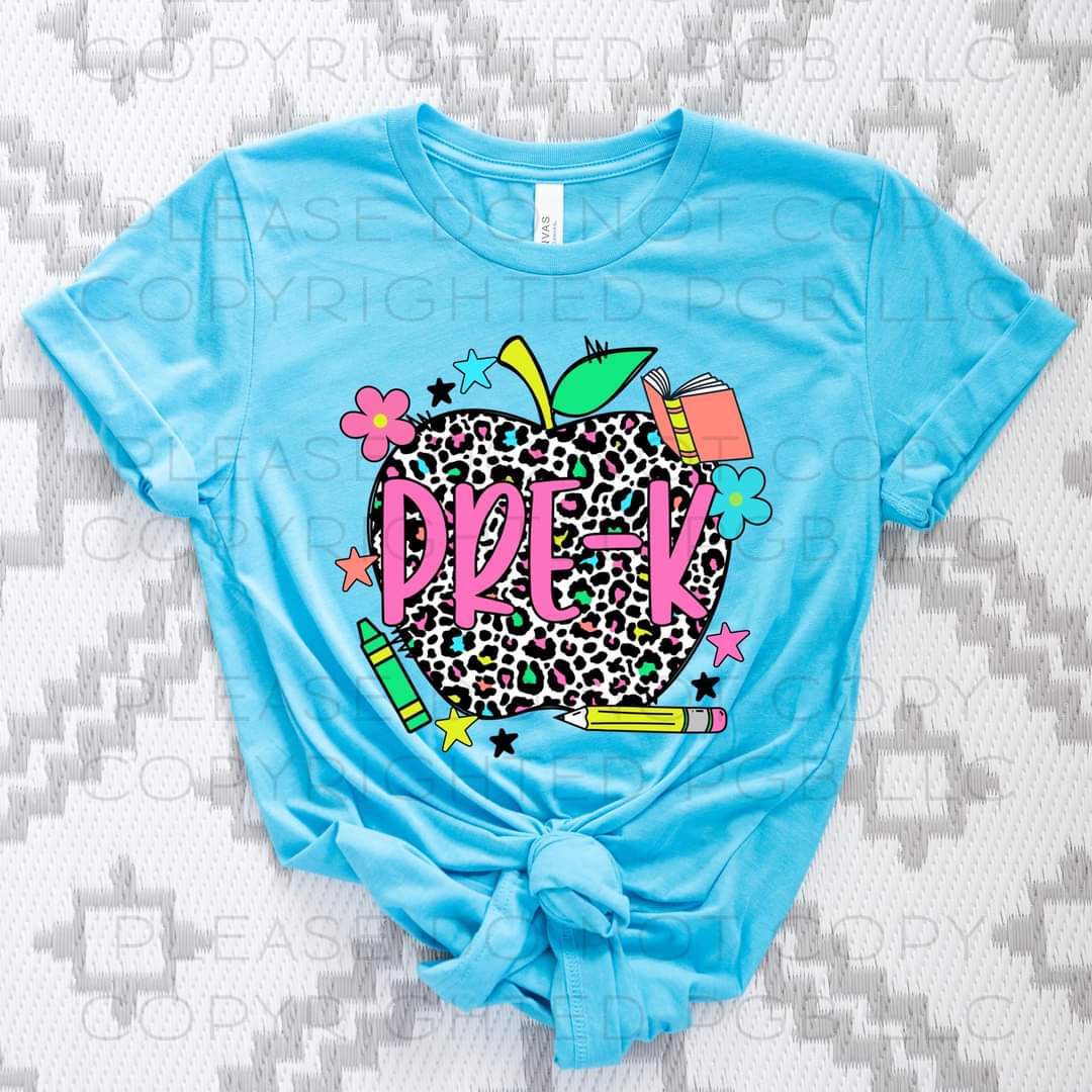 Pre-K Apple Tee