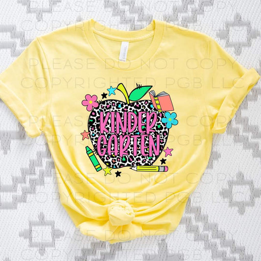 Kindergarten Apple Tee