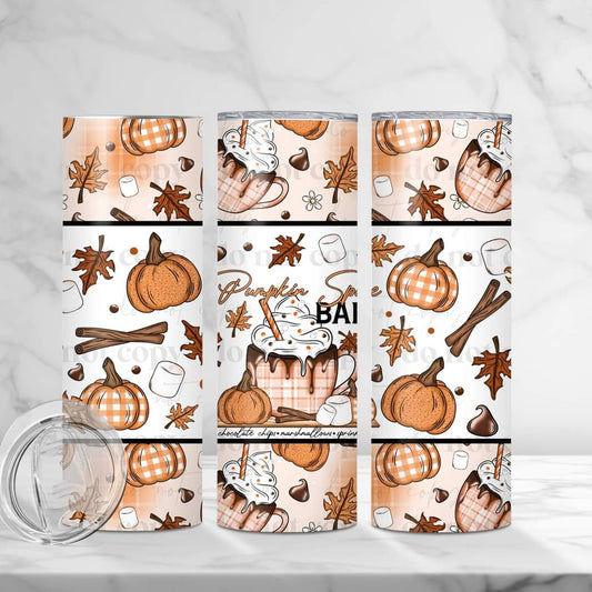 Pumpkin Spice Bar tumbler