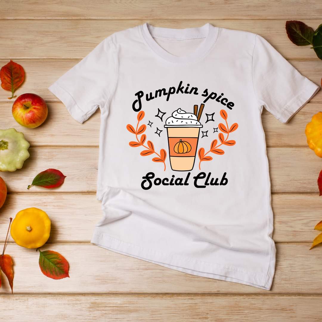 Pumpkin Spice Social Club Tee