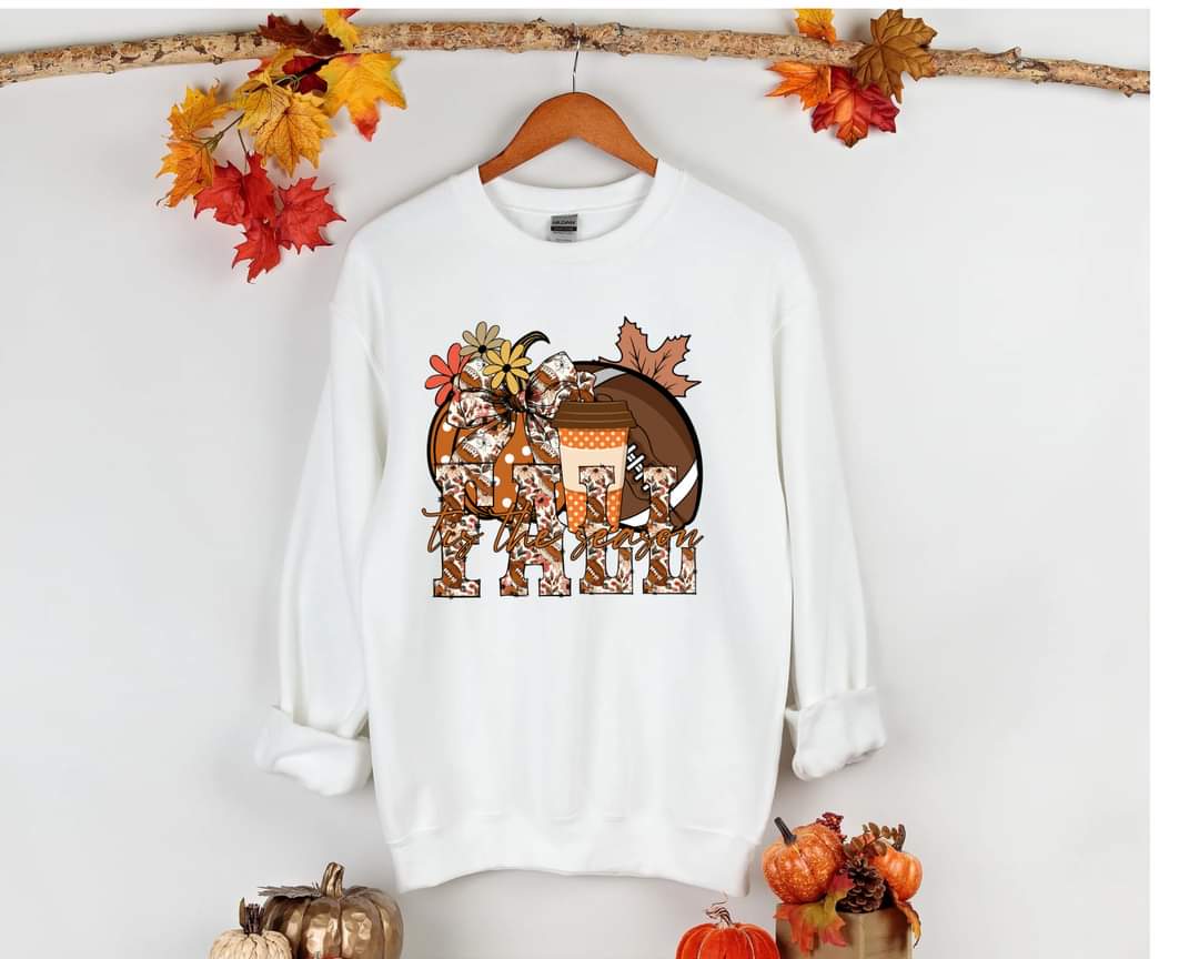 Pumpkin, Football, and Fall Tee