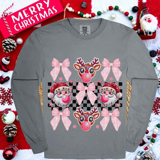 Bubblegum Christmas Tee