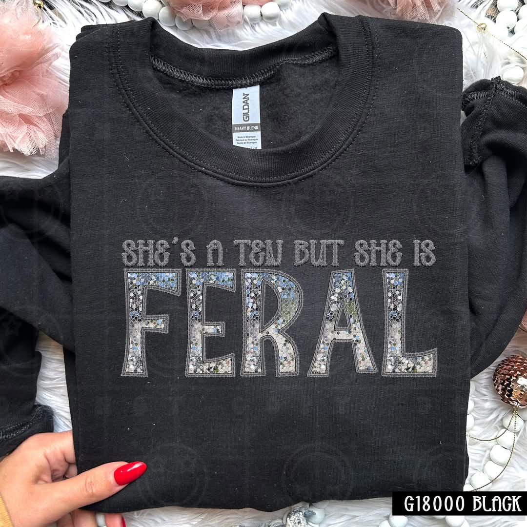 She's a 10 but she's feral Tee