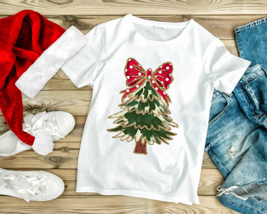 Golden Christmas Tee