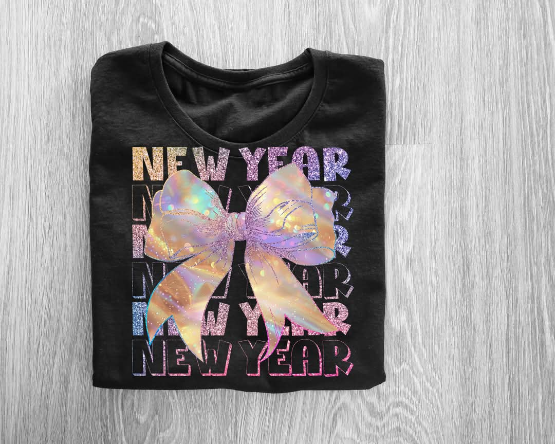 2025 New Years Bow Tee