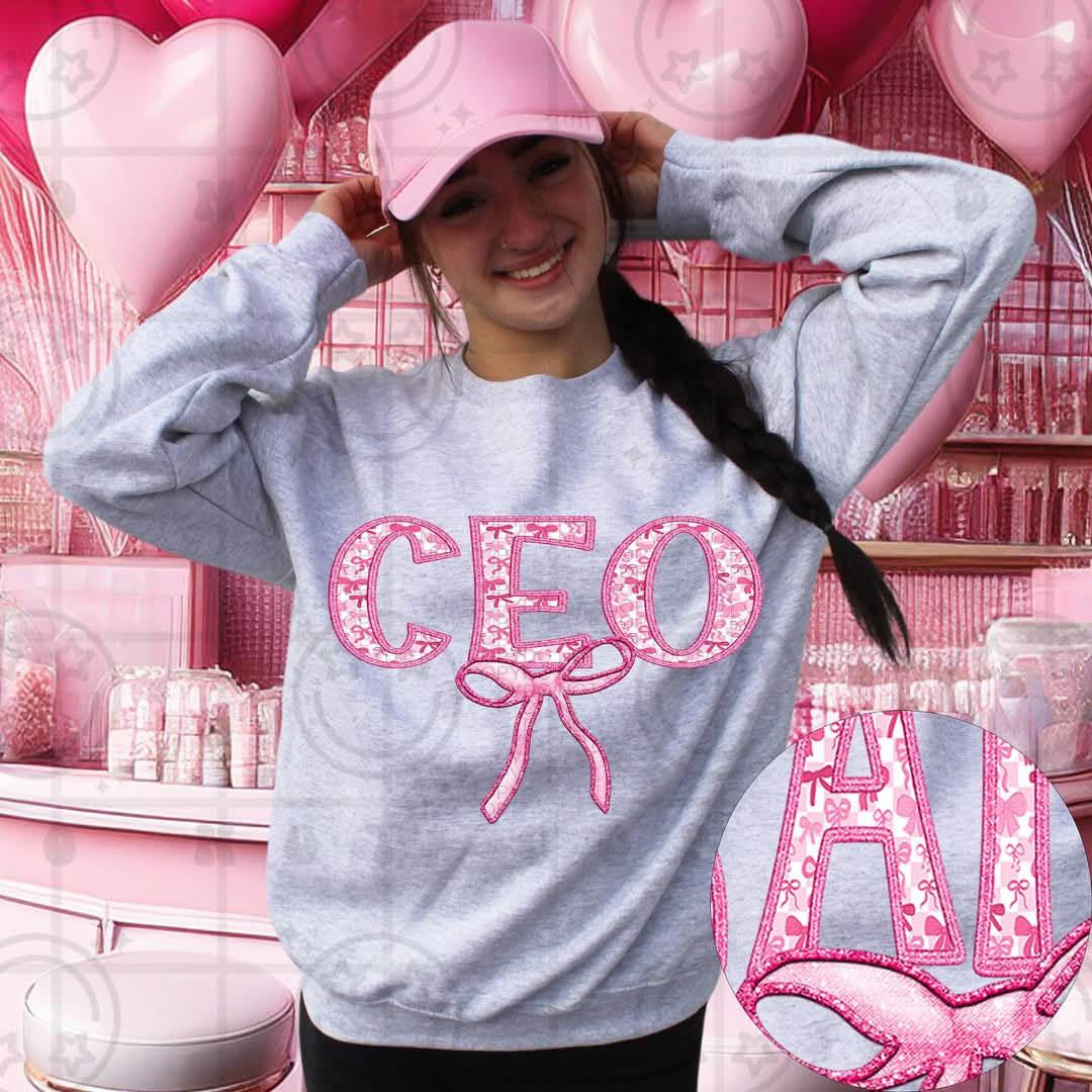 CEO Valentines Bow Tee