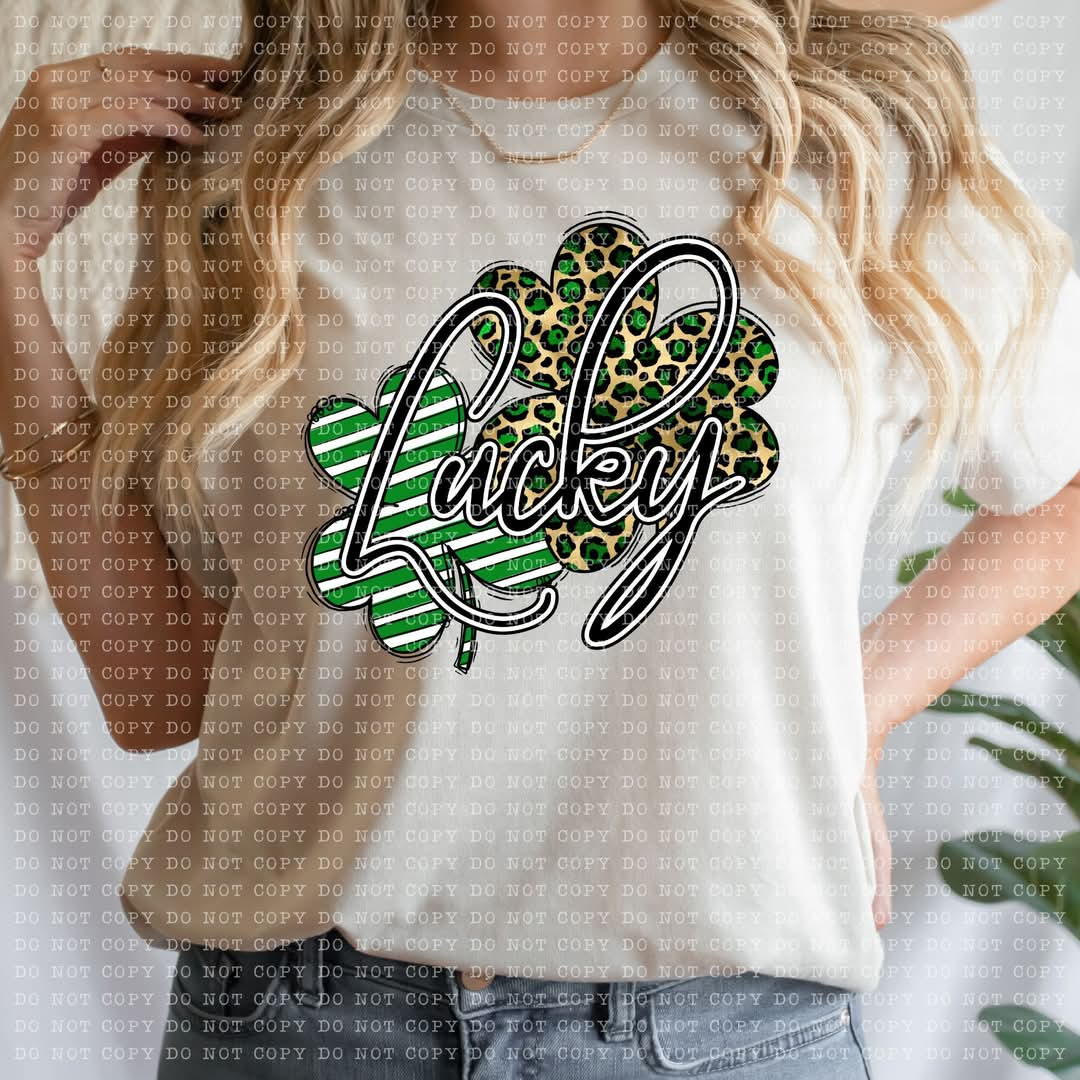 Lucky leopard Tee