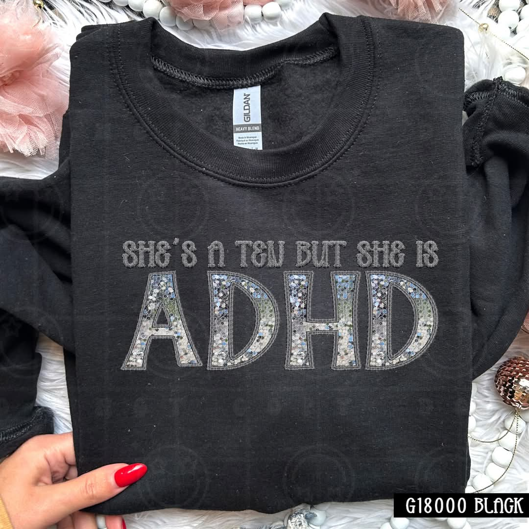 She's a 10 but she's ADHD tee