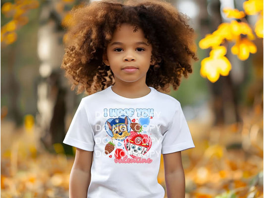 I woof you paw patrol Tee