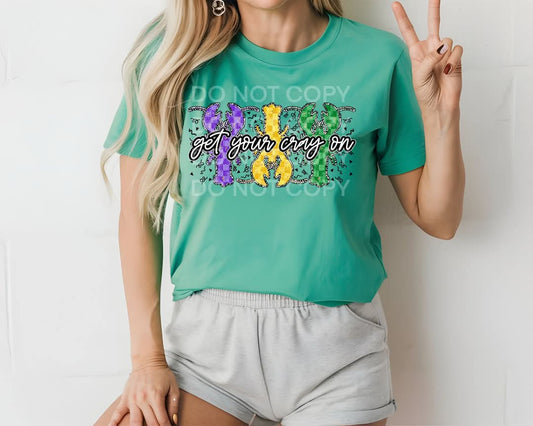 Mardi Gras Get your cray on Tee