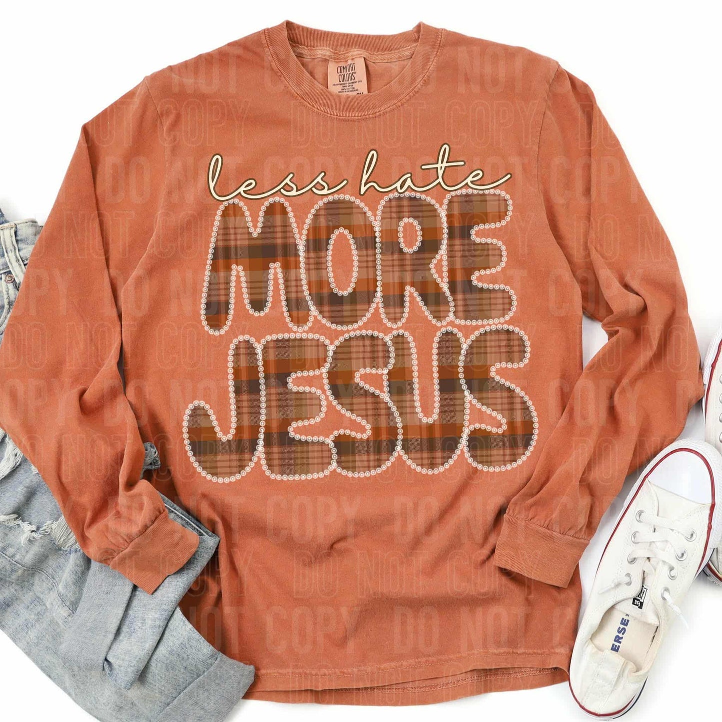 Less hate more Jesus