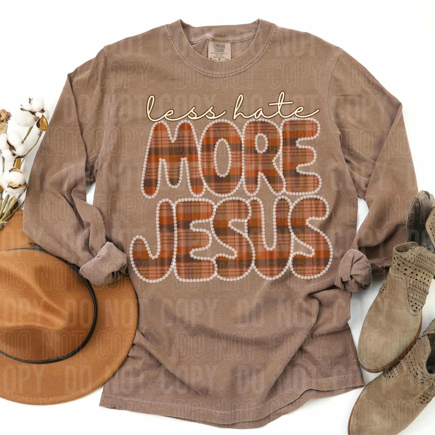 Less hate more Jesus