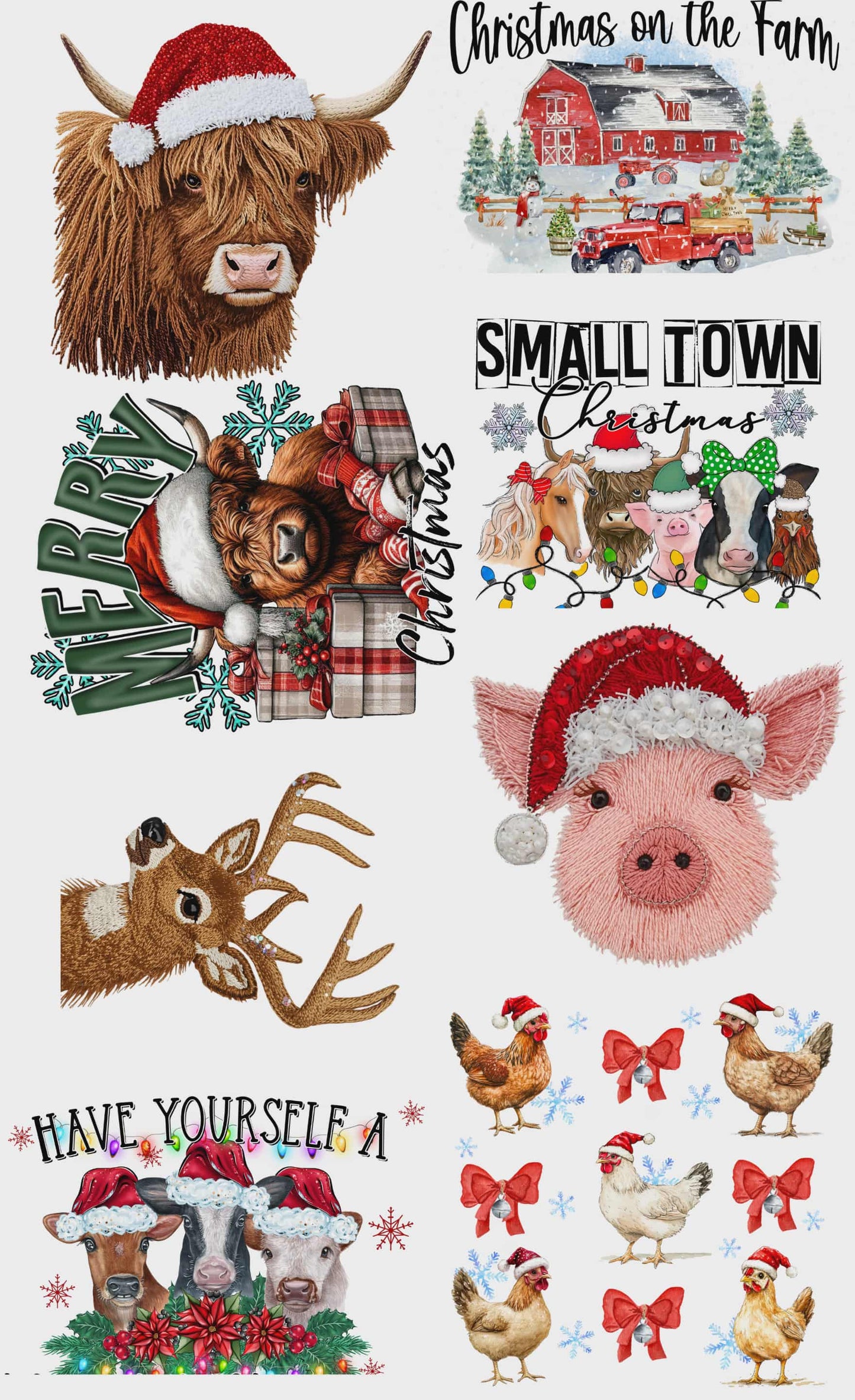 Holidays on the farm Premade  36 inch