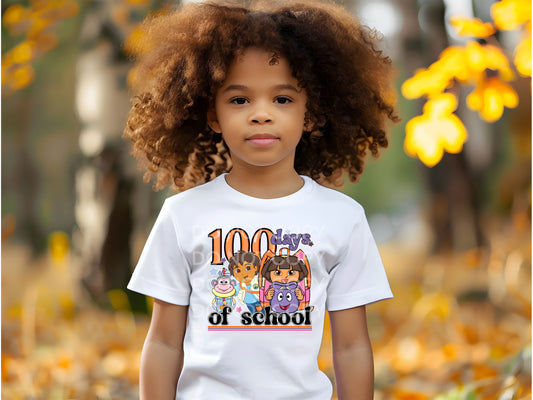 100 days of school dtf single