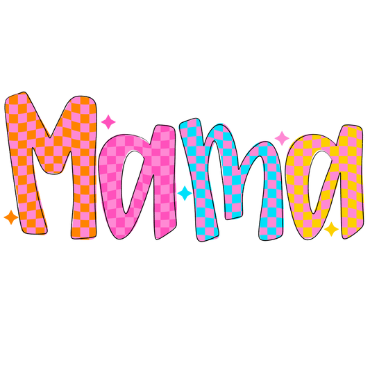 UVDTF Mama Colorful UVDTF transfer