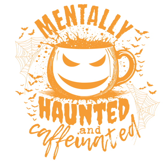 UVDTF Mentally Haunted and Caffeinated UVDTF transfer