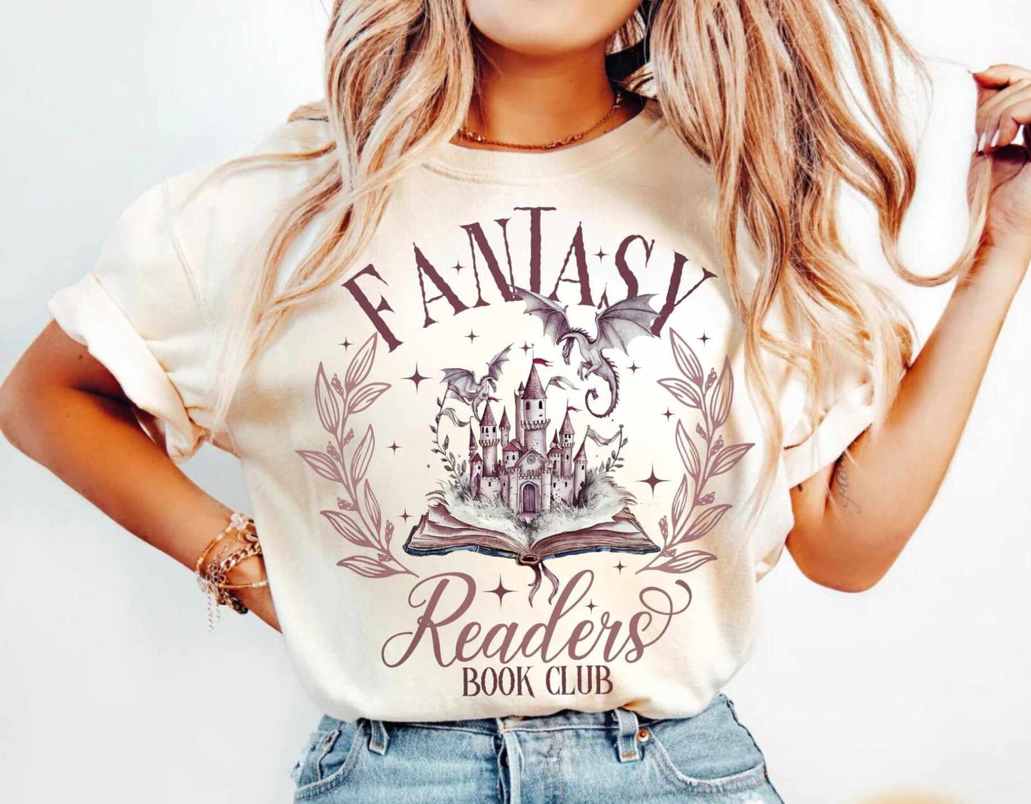 Fantasy Readers Book Club Tee