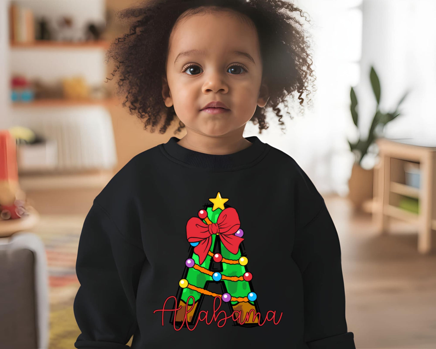 Alabama Christmas Tree Tee