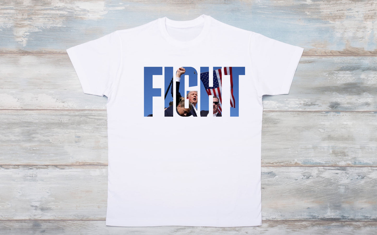 Fight Fist Pump Trump tee