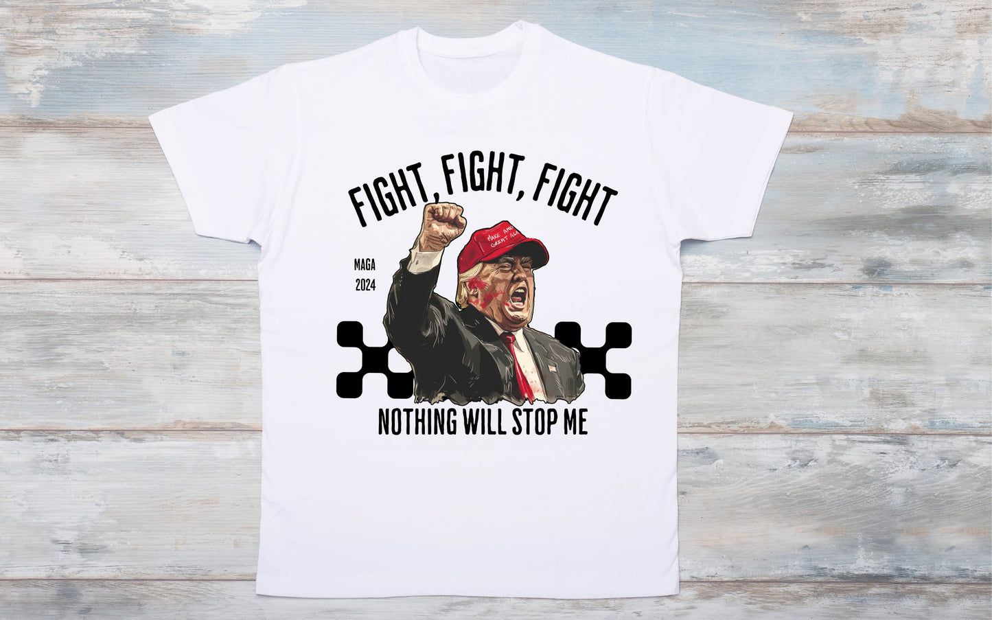 Fight, fight, fight Trump tee