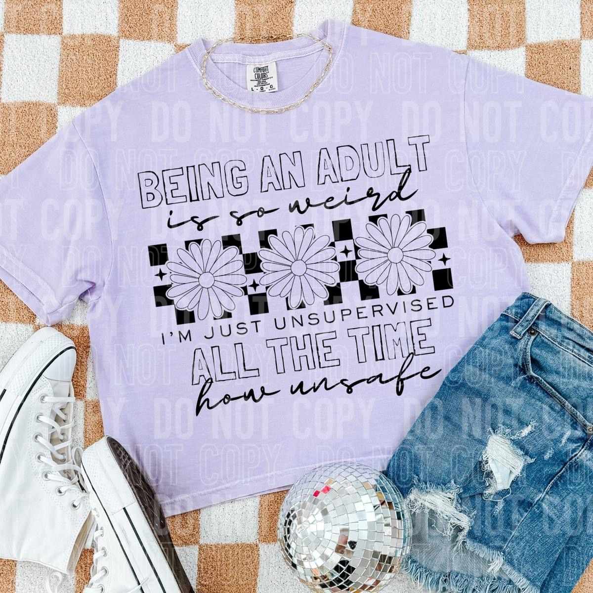 Being an adult is so weird (Short-Sleeve) Tee