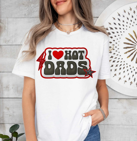 I heart hot dads Tee