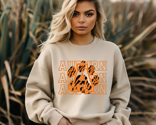 Auburn Paw Tee