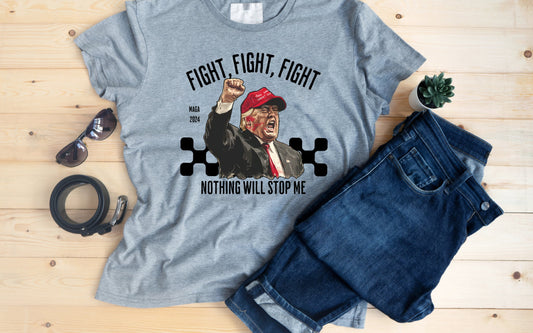 Fight, fight, fight Trump tee