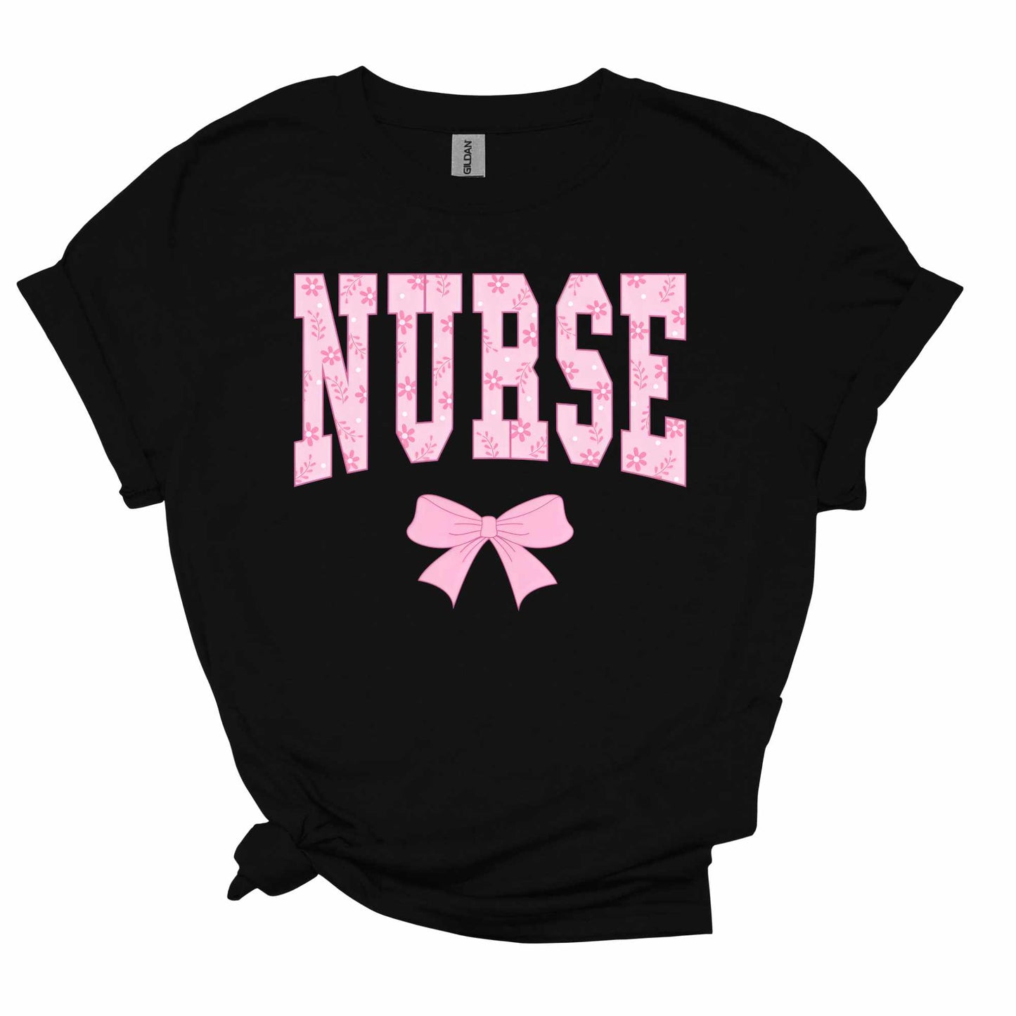 Nurse Floral and Bow DTF Singles