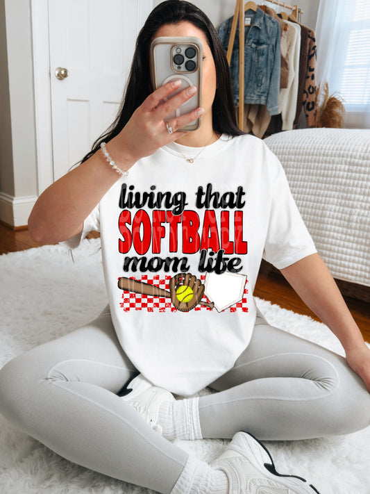 softball sports mom COLLECTION DTF SINGLE