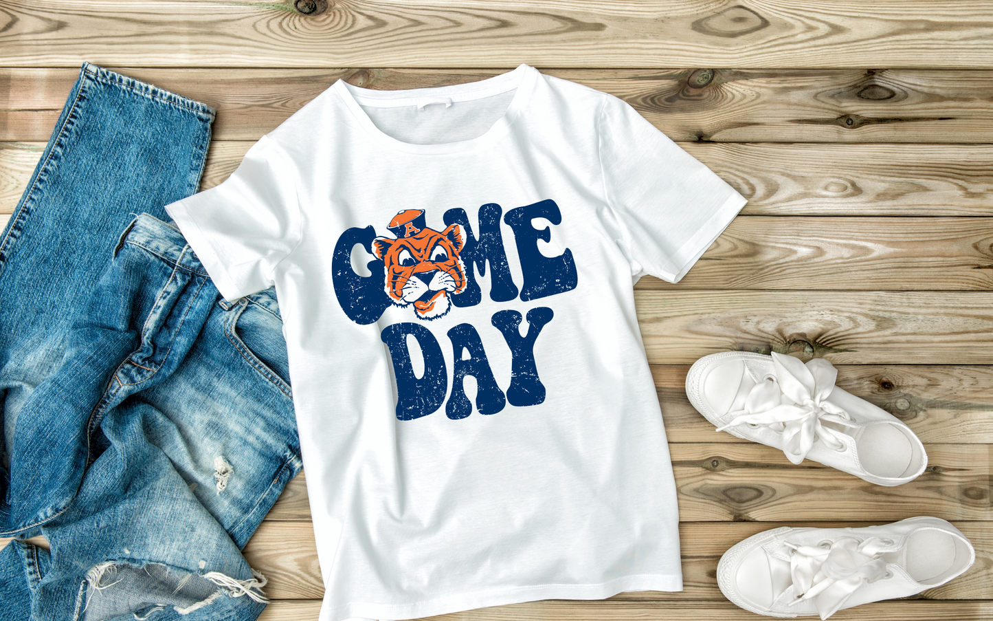 Auburn Game Day Blue