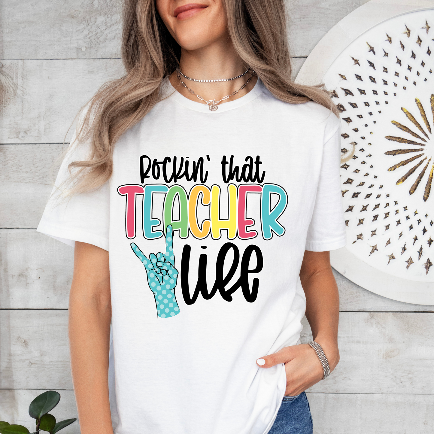 Rockin' That Teacher Life Tee