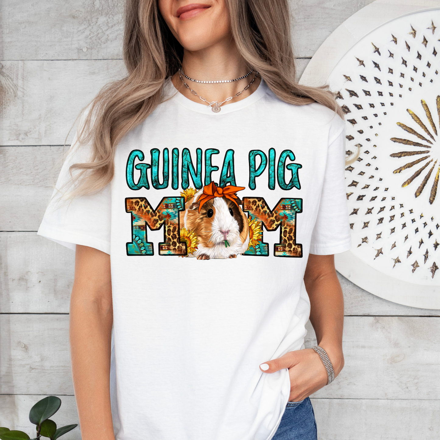 Guinea Pig Mom DTF Print