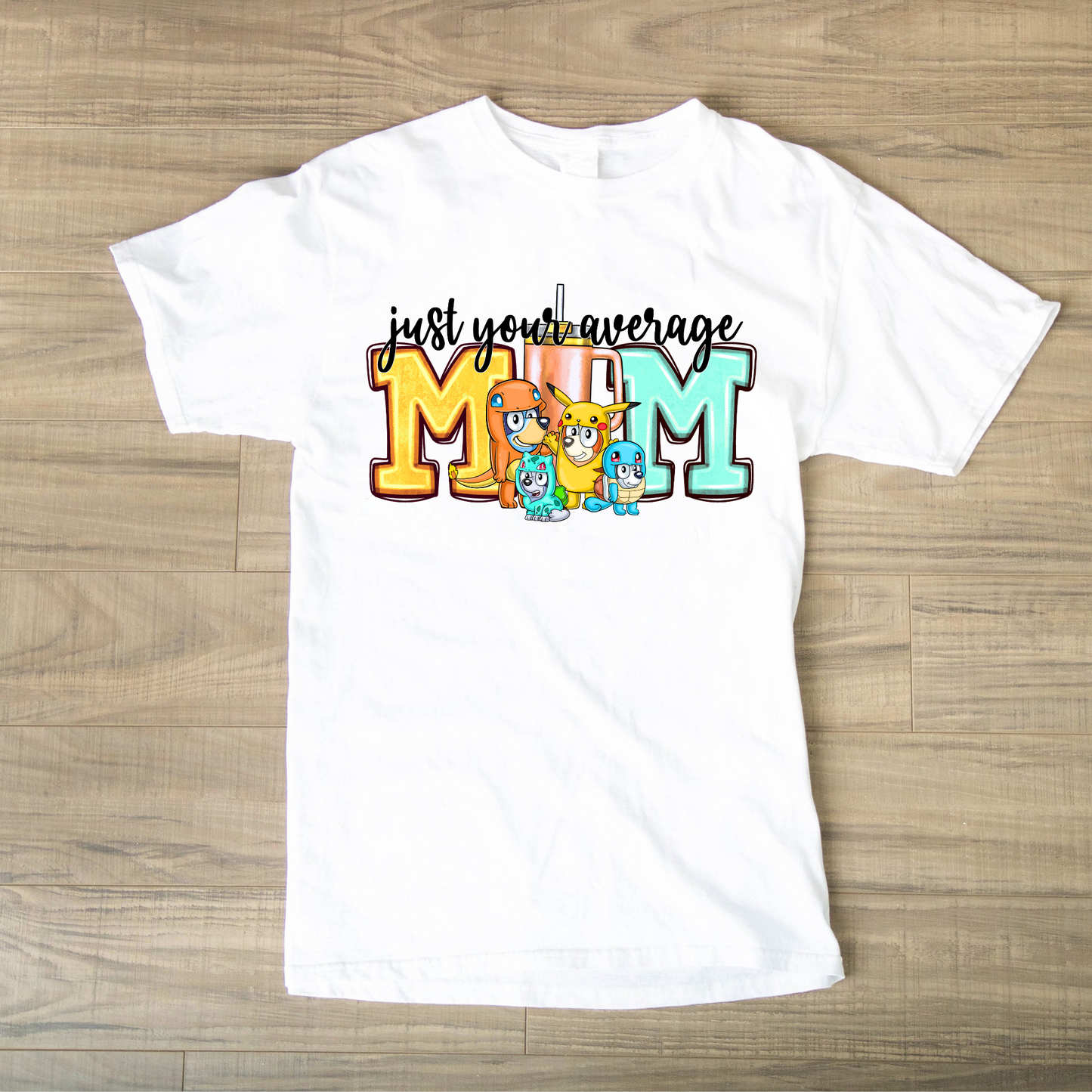 Character mom tee