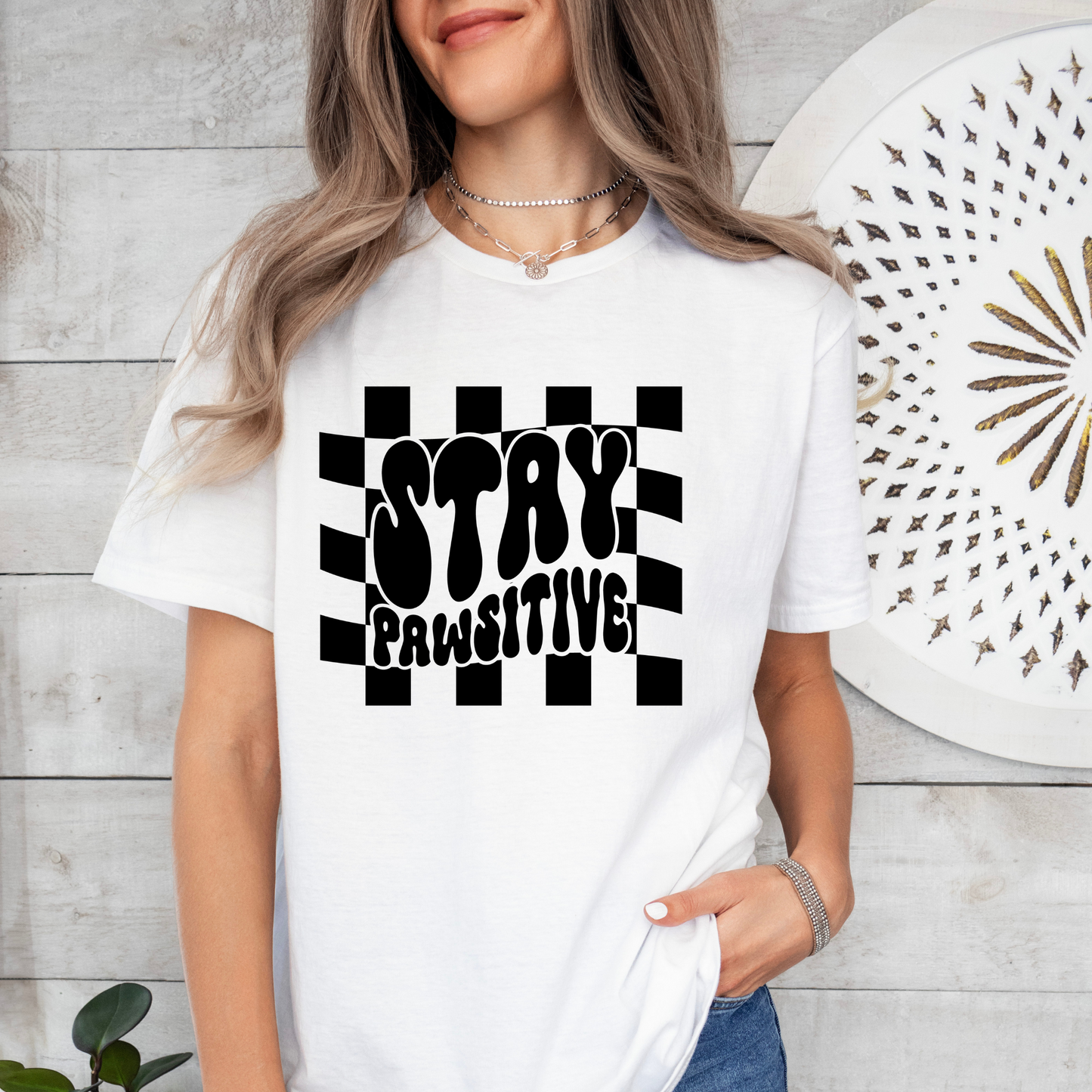 Stay Pawsitive DTF Print