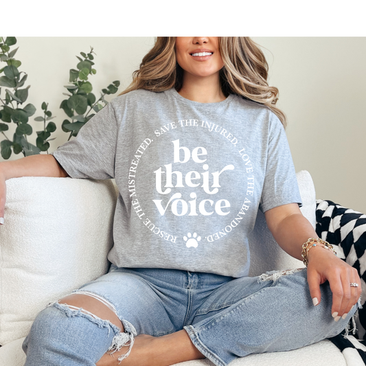 Be Their Voice DTF Print