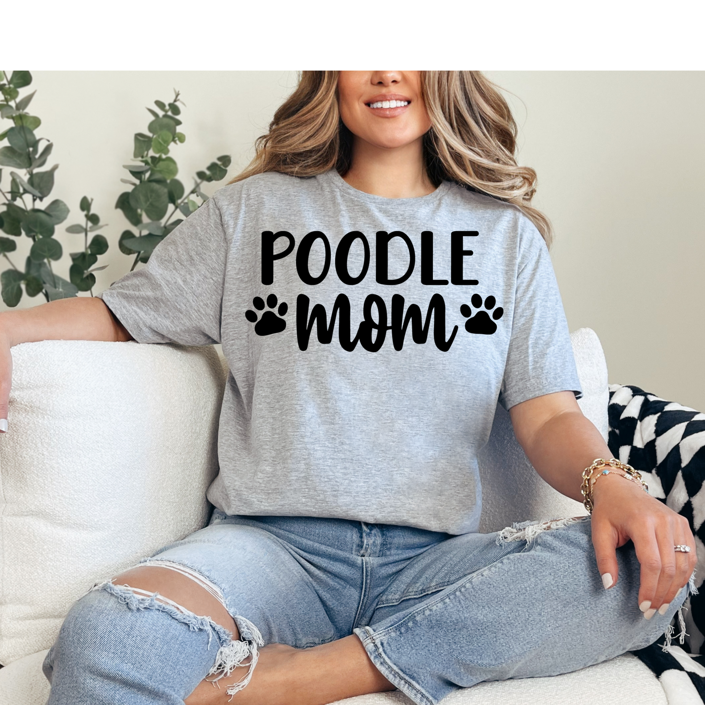 Poodle Mom DTF Print