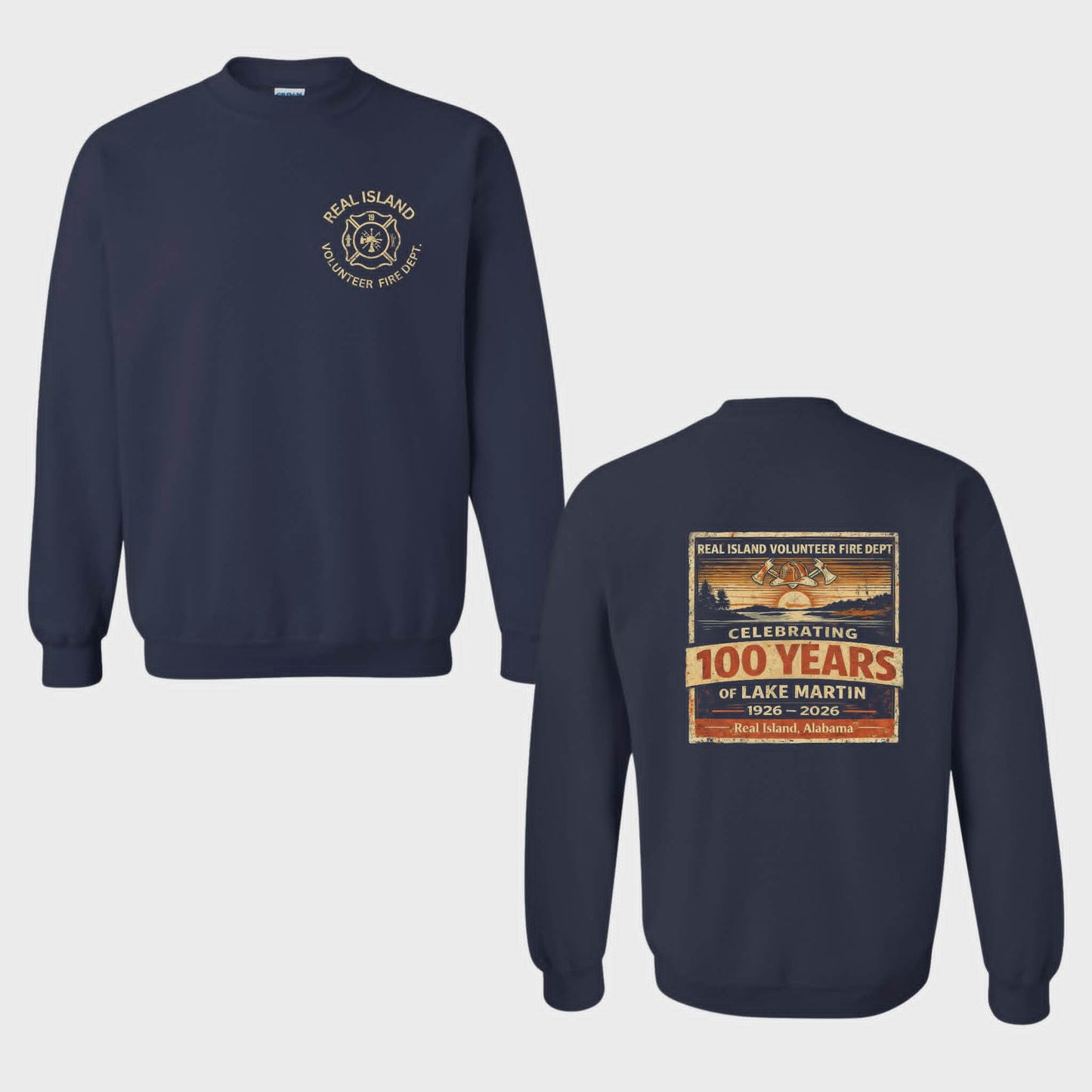 RIVFD Celebrating 100 years long sleeve youth