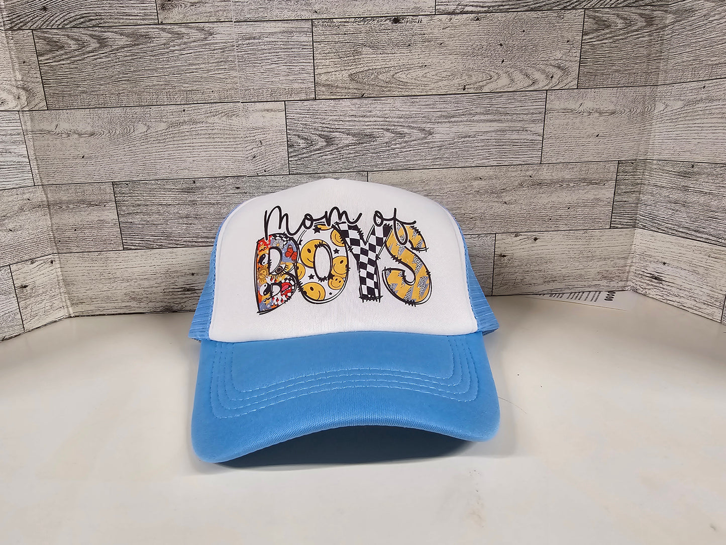 MOM of Boys Trucker Hat