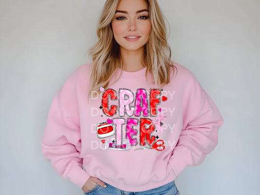 Crafter valentine  dtf single