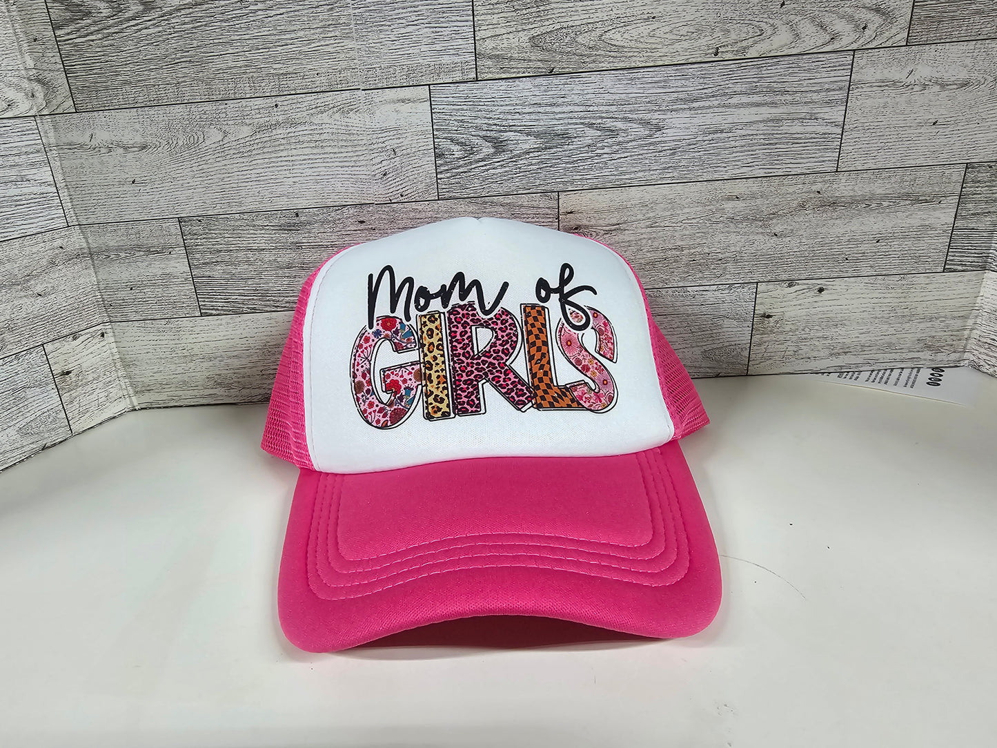 Mom of Girls Trucker Hat