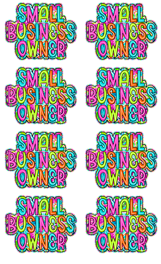 Premade Gangsheet small business owner