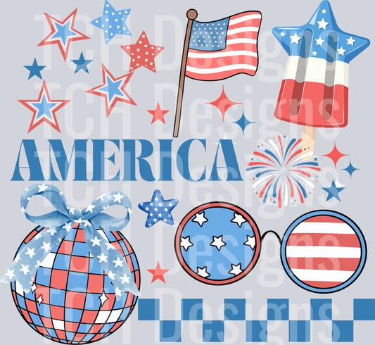 AMERICA COLLAGE
