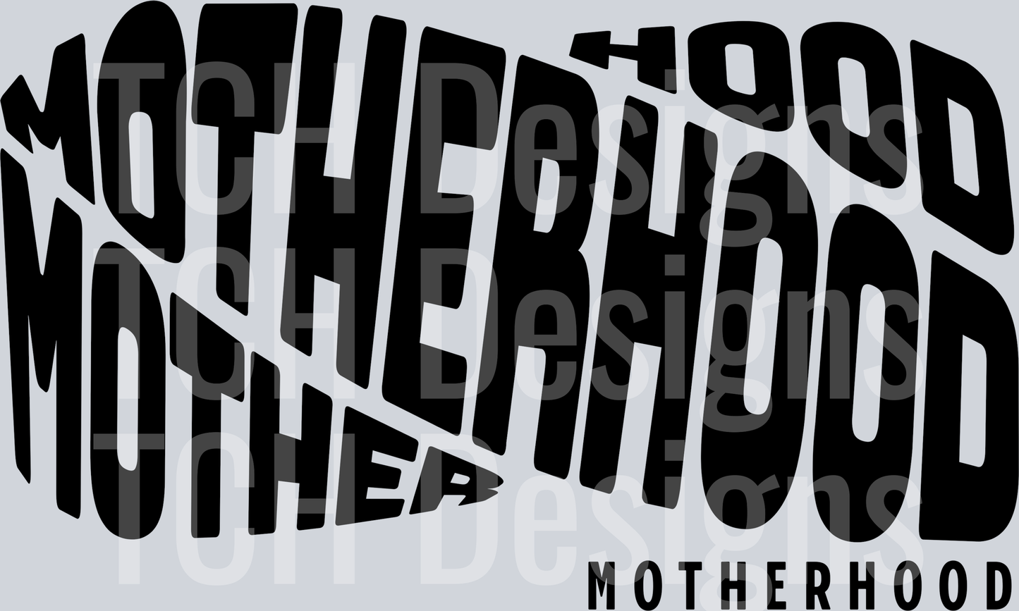 MOTHERHOOD CURVED BLACK