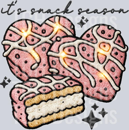 its snack season faux light emb