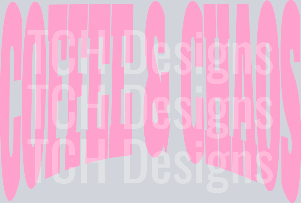 COFFEE AND CHAOS PINK
